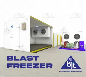 Blast Freezer: Memahami Cara Kerja dan Keunggulannya dalam Mempertahankan Kualitas Produk Beku